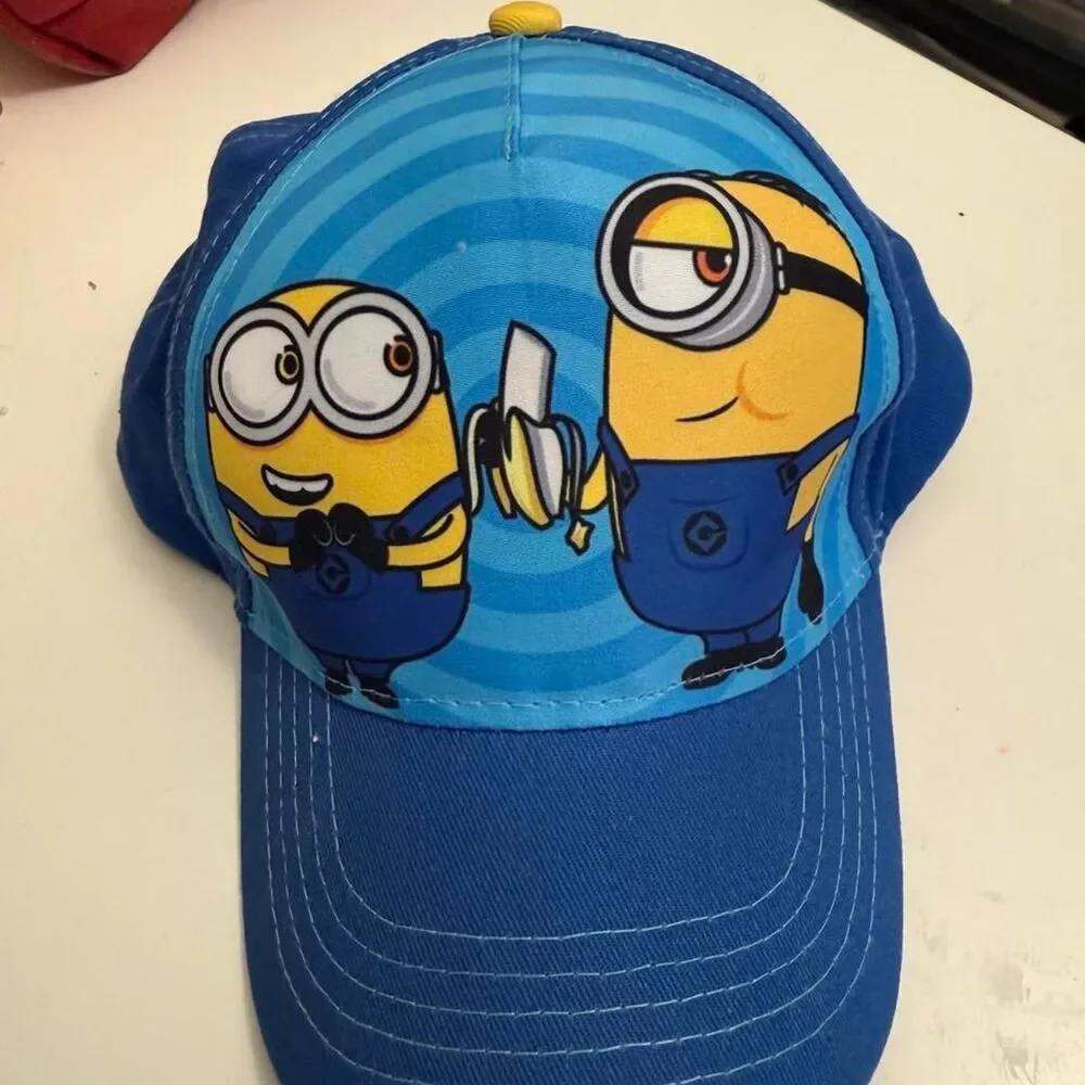 Minions kids cap